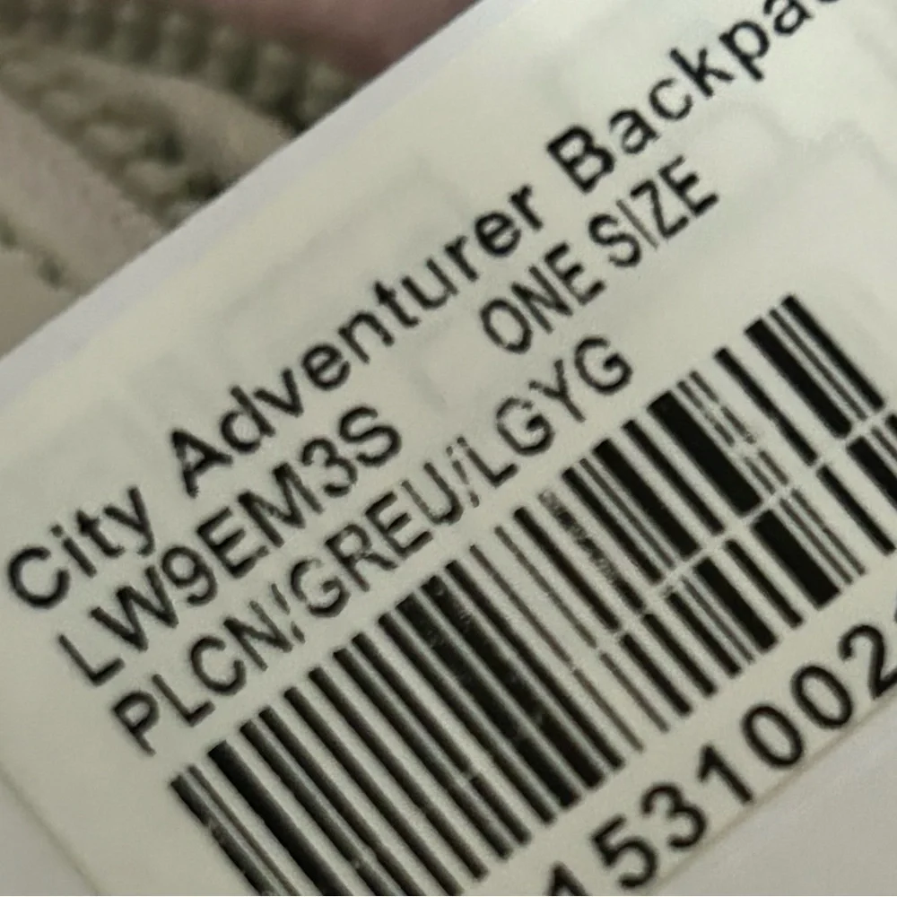 NWT Lululemon Athletica City Adventurer Backpack Nano